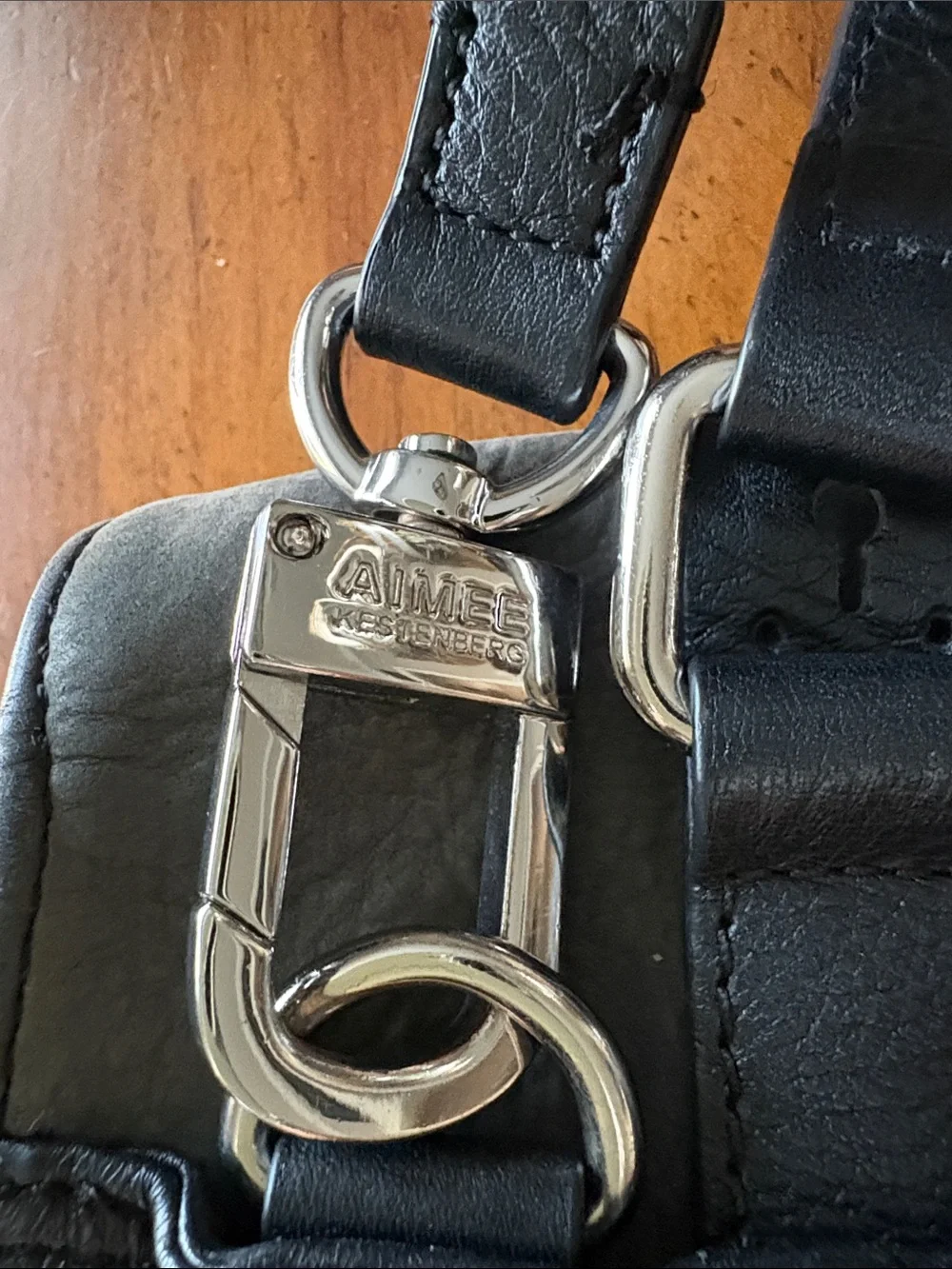 Aimee Kestenberg Lather Saddle Bag